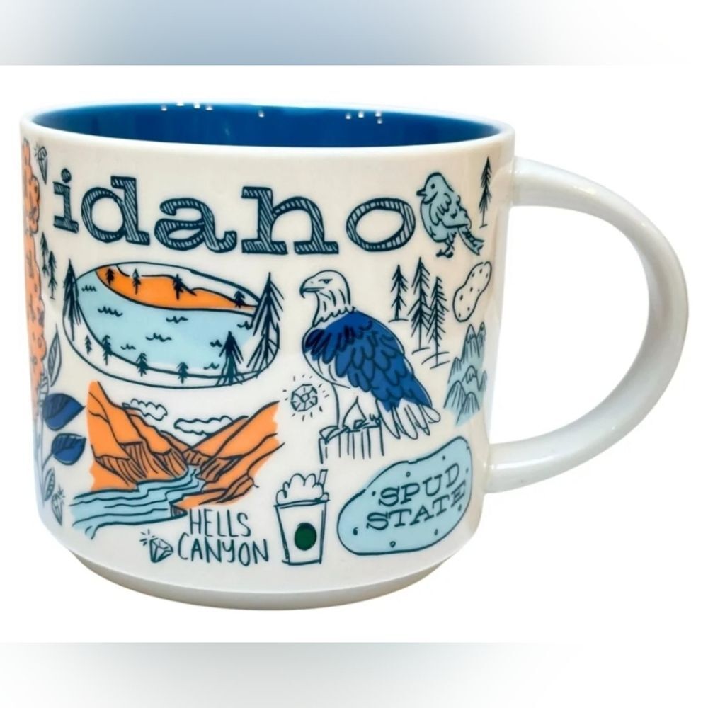 🔸️NIB Starbucks 2018 Been There Series Idaho State Collectible 14oz Mug